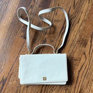 Givenchy Women’s Vintage Chic Cream Crossbody Bag